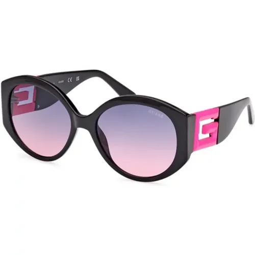 Gradient Sunglasses , female, Sizes: 56 MM - Guess - Modalova