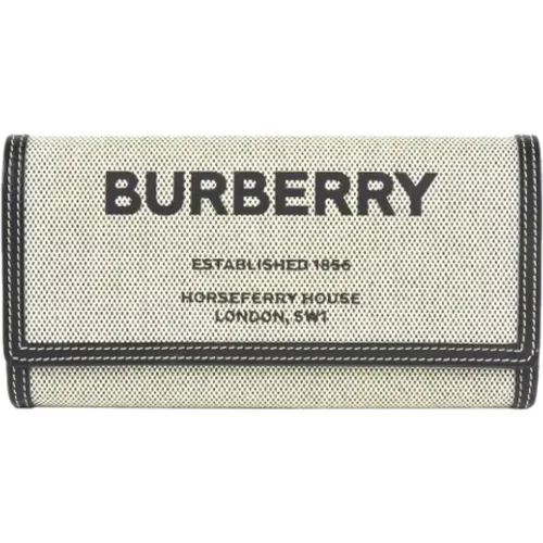 Pre-owned Canvas wallets , female, Sizes: ONE SIZE - Burberry Vintage - Modalova