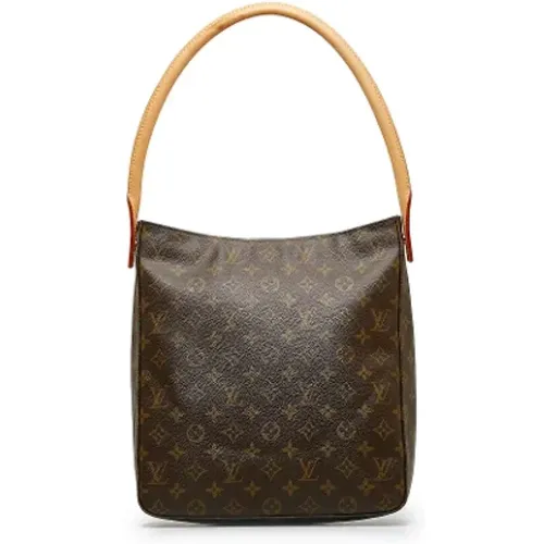 Pre-owned Canvas handbags , female, Sizes: ONE SIZE - Louis Vuitton Vintage - Modalova