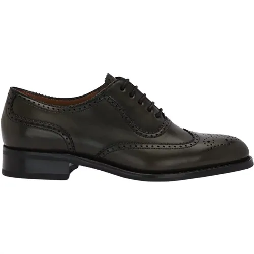 Braune Kalbsleder Cambridge Oxford Brogue Schuhe Pala Vega Trapado , Damen, Größe: 40 EU - Lottusse - Modalova