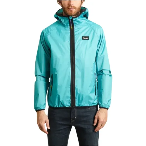 Turquoise Windbreaker Jacket , male, Sizes: S, XS - Penfield - Modalova