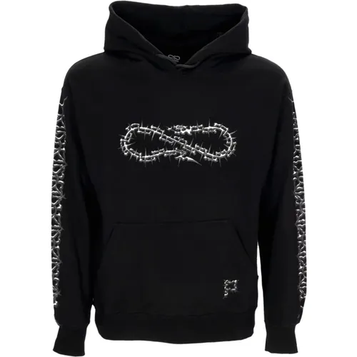 Lightweight Hoodie with Snake Logo , male, Sizes: S, L, XL - Propaganda - Modalova