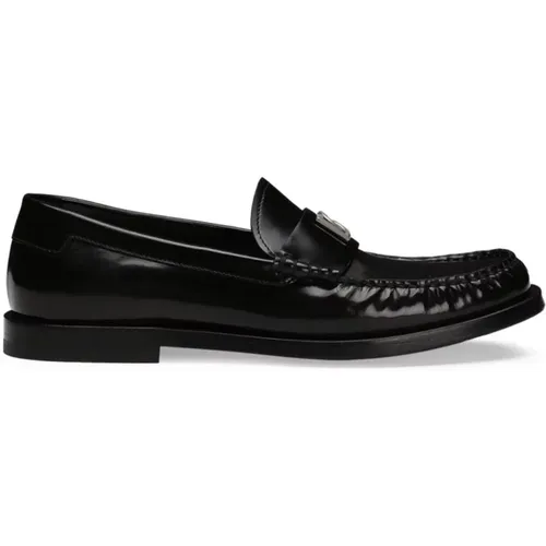 Moccasins for Women , female, Sizes: 8 UK, 6 UK, 3 UK, 5 UK, 4 UK, 4 1/2 UK, 5 1/2 UK, 7 UK - Dolce & Gabbana - Modalova