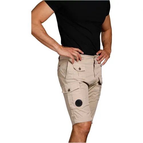 Cargo Bermuda Shorts in Stretch Cotton , male, Sizes: 2XL, M, L, XL - Mason's - Modalova