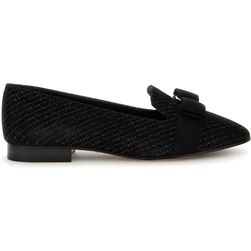 Stilvolle Mocassini Loafers für Frauen , Damen, Größe: 37 1/2 EU - Salvatore Ferragamo - Modalova