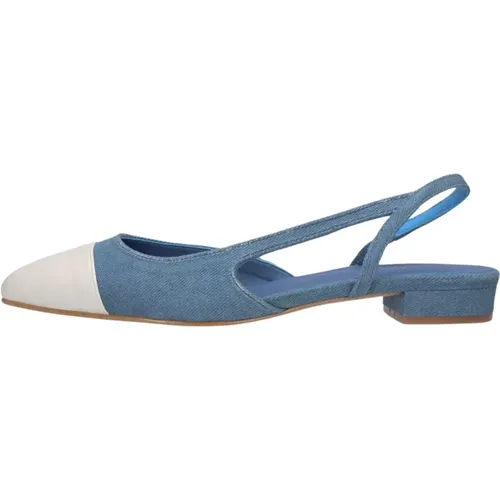 Blau Denim Slingbacks Luisa Toral - Toral - Modalova