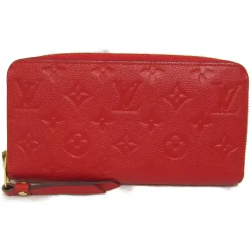 Pre-owned Leather wallets , female, Sizes: ONE SIZE - Louis Vuitton Vintage - Modalova