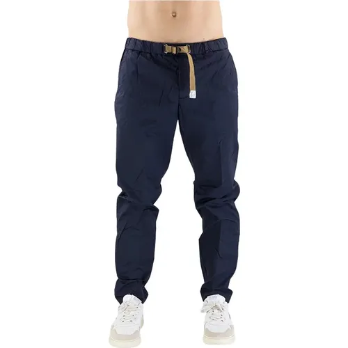 Slim-fit Trousers , male, Sizes: L, M, XL, S - White Sand - Modalova