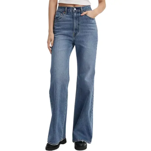 Levi's, Jean Ribcage Flare , Damen, Größe: W28 L32 - Levis - Modalova