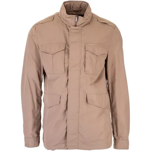 Field Jacket , male, Sizes: L, XL - Herno - Modalova