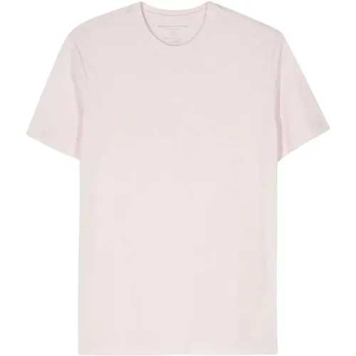 Umweltfreundliche Rosa T-Shirts und Polos , Herren, Größe: M - majestic filatures - Modalova