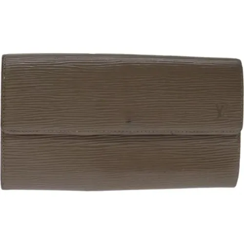 Pre-owned Leather wallets , female, Sizes: ONE SIZE - Louis Vuitton Vintage - Modalova