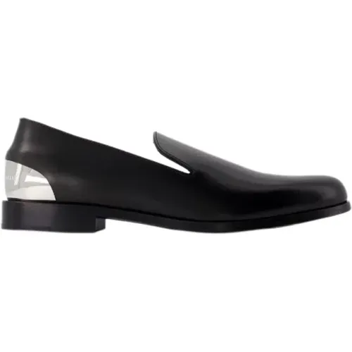 Pre-owned Leather flats , female, Sizes: 10 UK - Alexander McQueen Pre-owned - Modalova