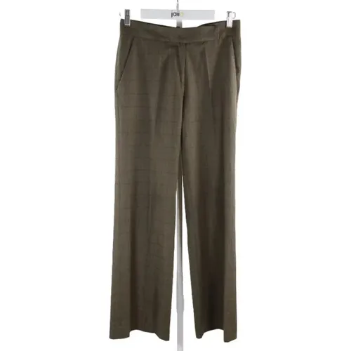Lana Checkered Wool Pants-Shorts-Skirts , female, Sizes: S - Isabel Marant Pre-owned - Modalova