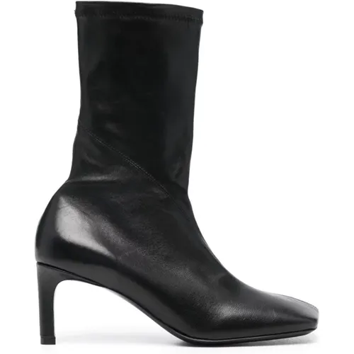 Stretch Leather Boots , female, Sizes: 5 UK - Jil Sander - Modalova