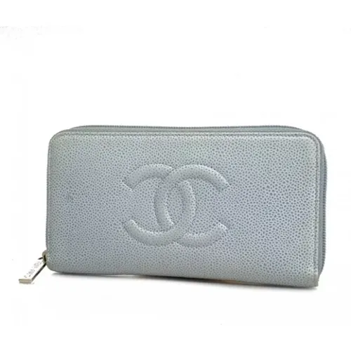 Pre-owned Leather wallets , female, Sizes: ONE SIZE - Chanel Vintage - Modalova