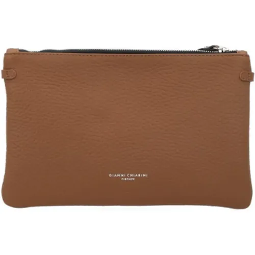 Castoro Leder Crossbody Tasche , Damen, Größe: ONE Size - Gianni Chiarini - Modalova