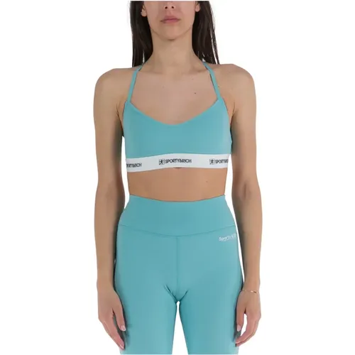 Elastic Band Sport Top Paradise , female, Sizes: M, XS - Sporty & Rich - Modalova