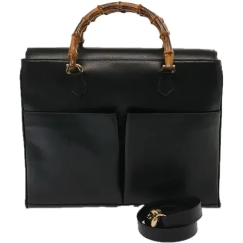 Pre-owned Leather totes , female, Sizes: ONE SIZE - Gucci Vintage - Modalova