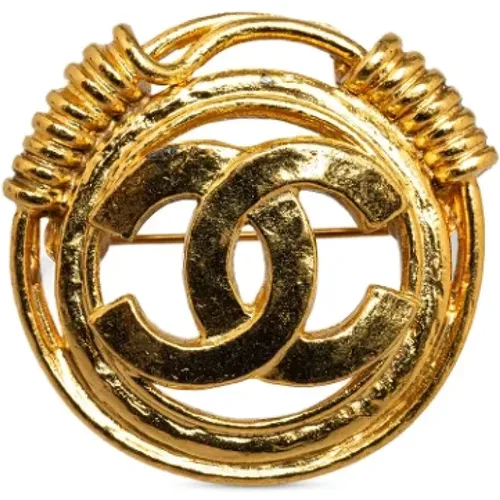 Pre-owned Metal chanel-jewelry , female, Sizes: ONE SIZE - Chanel Vintage - Modalova