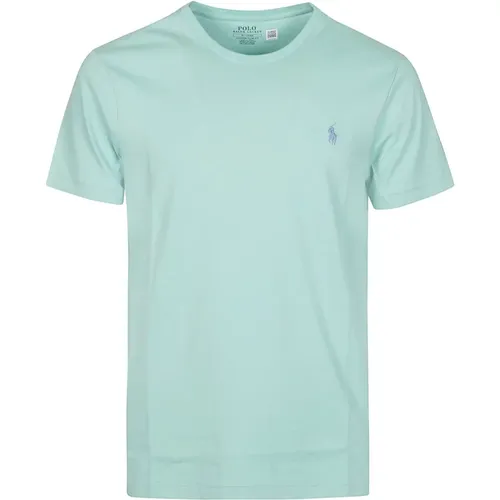 Lässiges Baumwoll T-Shirt , Herren, Größe: XL - Ralph Lauren - Modalova