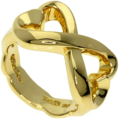 Pre-owned Gold rings , female, Sizes: ONE SIZE - Tiffany & Co. Pre-owned - Modalova