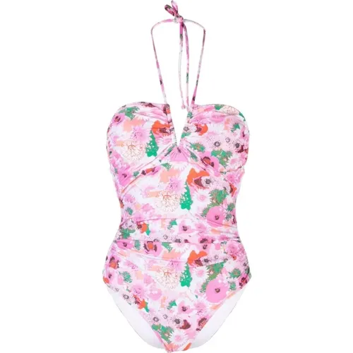 One-piece Swimsuit , female, Sizes: L, M - Ganni - Modalova