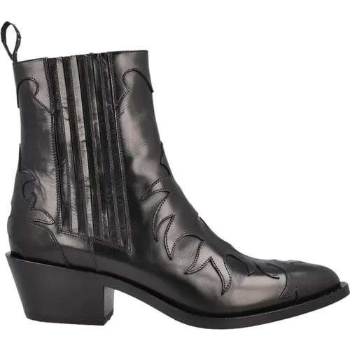 Schwarze Damen Ankle Boots , Damen, Größe: 36 EU - SARTORE - Modalova