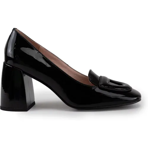 Schwarze Lederpumps mit Absatz - Coccinelle - Modalova