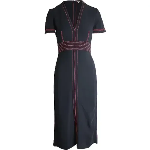 Pre-owned Viscose dresses , female, Sizes: S - Burberry Vintage - Modalova