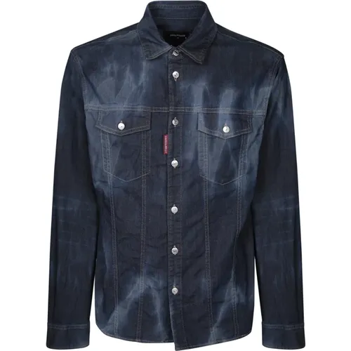 Shirts Elevate Style Comfortable Fit , male, Sizes: M, S - Dsquared2 - Modalova