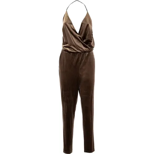 Elegant Jumpsuit Dress Grey Outlet , female, Sizes: S - Liu Jo - Modalova