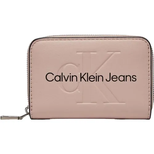 Kleine Damenbrieftasche , Damen, Größe: ONE Size - Calvin Klein Jeans - Modalova