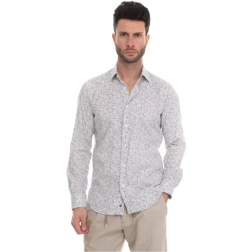 Italian Dress Neck Casual Shirt , male, Sizes: 5XL, 4XL - Càrrel - Modalova