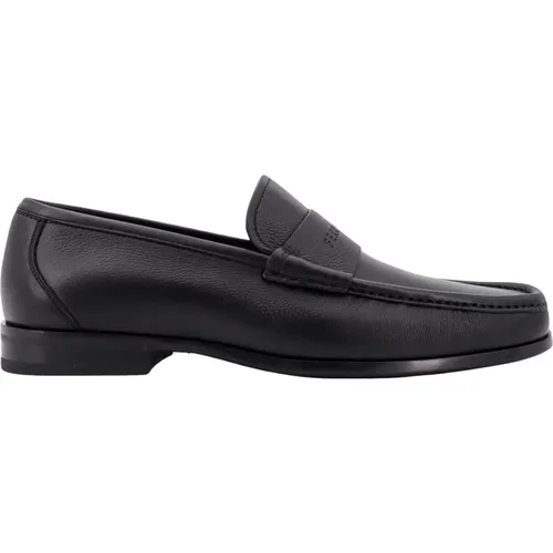 Loafer Shoes with Logo Engraving , male, Sizes: 6 UK, 4 UK, 5 UK - Salvatore Ferragamo - Modalova