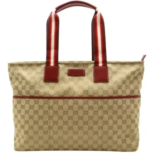 Pre-owned Canvas gucci-bags , female, Sizes: ONE SIZE - Gucci Vintage - Modalova