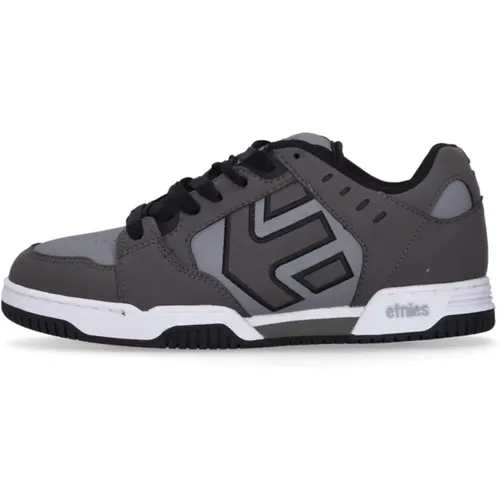 Grau/Schwarze Skate Schuhe Faze Streetwear , Herren, Größe: 40 EU - Etnies - Modalova