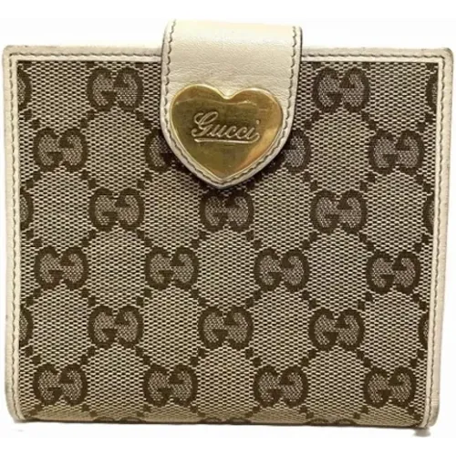 Pre-owned Canvas wallets , female, Sizes: ONE SIZE - Gucci Vintage - Modalova