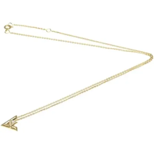 Pre-owned Rose Gold necklaces , female, Sizes: ONE SIZE - Louis Vuitton Vintage - Modalova