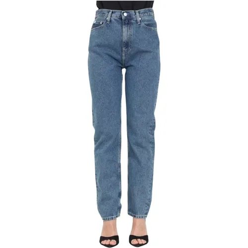 High-Waist Denim Jeans für Damen - Calvin Klein Jeans - Modalova