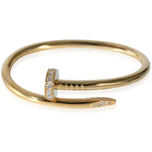 Pre-owned Gold bracelets , female, Sizes: ONE SIZE - Cartier Vintage - Modalova