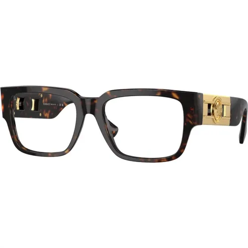 Stylische Herrenbrille , Herren, Größe: 53 MM - Versace - Modalova