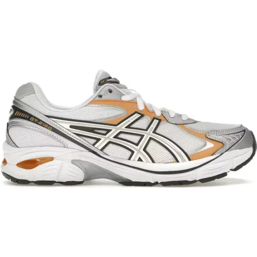 Weiß Orange Lilie Laufschuhe , Herren, Größe: 46 EU - ASICS - Modalova