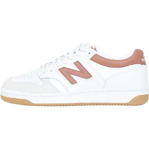 Klassische weiße Sneakers , Herren, Größe: 39 1/2 EU - New Balance - Modalova