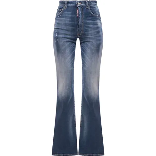 Boot-cut Jeans , Damen, Größe: XS - Dsquared2 - Modalova