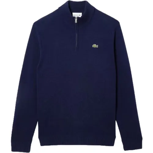 Turtleneck Sweater Eco-Friendly Wool , male, Sizes: XL - Lacoste - Modalova