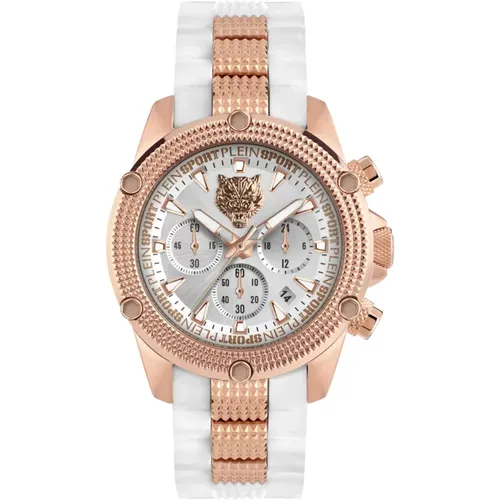 Hurricane Chrono Watch , female, Sizes: ONE SIZE - Plein Sport - Modalova