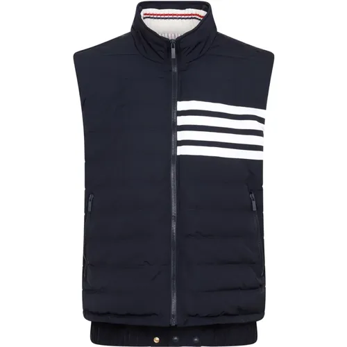 Waistcoat with 4-Bar Stripe , male, Sizes: XL - Thom Browne - Modalova