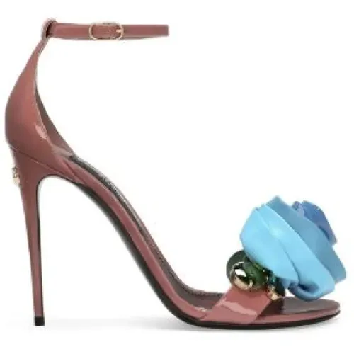 Stylish Sandals , female, Sizes: 4 UK - Dolce & Gabbana - Modalova