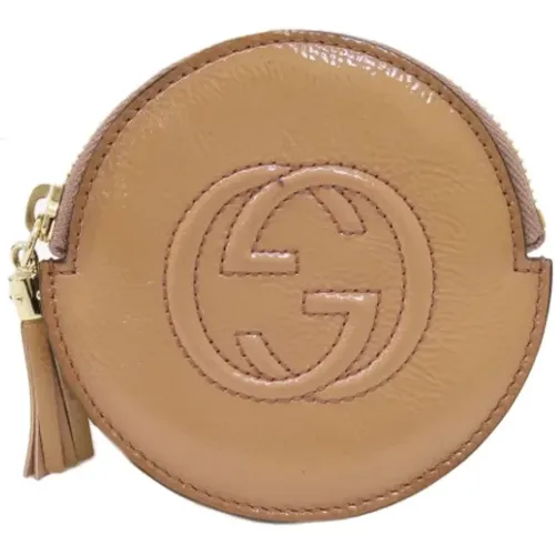 Pre-owned Leder Portemonnaies , Damen, Größe: ONE Size - Gucci Vintage - Modalova